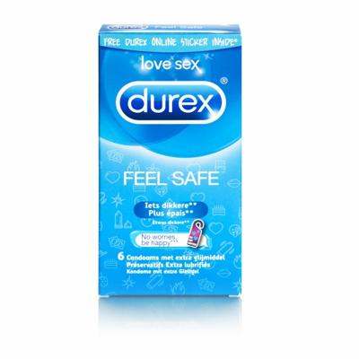 Durex Feel Safe Condooms - 6 stuks