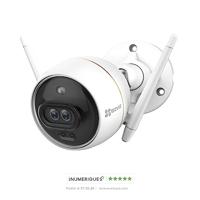 EZVIZ C3X Outdoor Wi-Fi-camera met Kleurnachtzicht Videocamera Wifi Surveillance Outdoor IP-camera ai Kunstmatige intelligentie Ondersteunt iOS / Android Alexa, dubbele lens, Wit - thumbnail