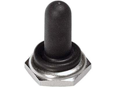 APEM N36116045 U09 Afdichtkap Vernikkeld, Zwart 1 stuk(s)