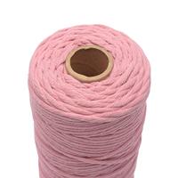 Vaessen Creative • macramé touw 3mmx100m oudroze - thumbnail