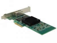 Delock 89945 PCI Express x4-kaart 2 x RJ45 Gigabit LAN i350 - thumbnail