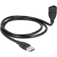 Delock 83500 USB-kabel, 100 cm, zwart - thumbnail