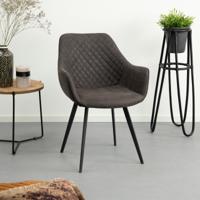 Sohome Eetkamerstoel 'Ayla' kleur Antraciet - thumbnail