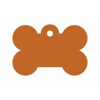 Naamplaatje Imarc Bone Oranje - thumbnail