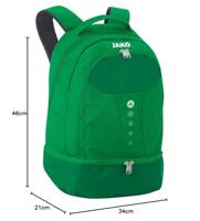 JAKO 1816 Rugzak Tls - Sportgroen - Einheitsgröße (ca. 32 Liter) - thumbnail
