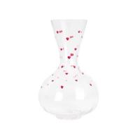 Sissy-Boy Glazen karaf met hartjes - thumbnail