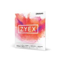 D&apos;Addario DZ410 SM Zyex Viola String Set Short Scale, Medium Tension altviool snarenset korte schaal - thumbnail