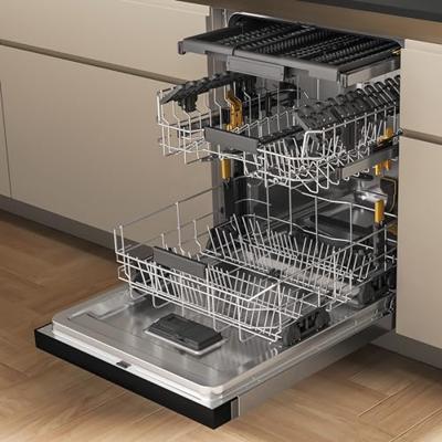 Whirlpool W7U HS31 X Onderbouw vaatwasser Grijs - thumbnail