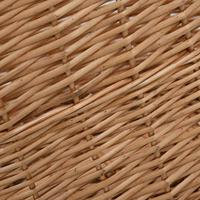 Houtmand met handvatten 78x54x34 cm natuurlijk wilgenhout - thumbnail