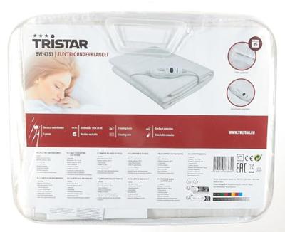 Tristar BW-4751 Elektrische onderdeken Wit