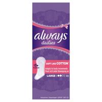 Always Soft Like Cotton inlegkruisje Large Classic, pak van 30 stuks - thumbnail