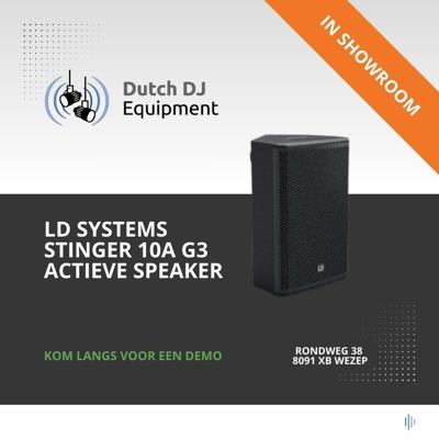 LD Systems Stinger 10A G3 actieve PA luidspreker LD Systems Stinger 10A G3 actieve PA luidspreker