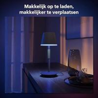 Philips Hue Hue White & Col. Amb. Go 8719514404595 Tafellamp met accu LED 6.2 W Zwart - thumbnail