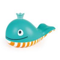 Walvis met bubbels - HAPE blauw - thumbnail