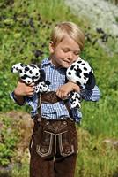 Nici glubschis pluchen knuffel dalmation dottino, 25cm - thumbnail