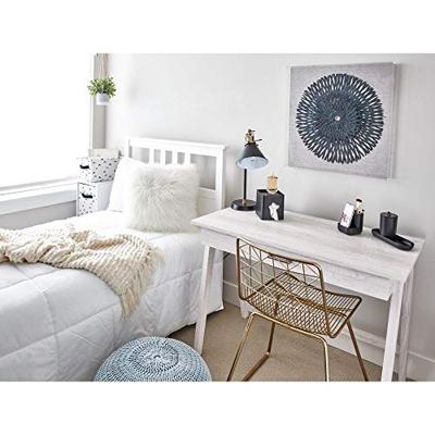 Wattenschijfjes Houder, 8 x 8 x 13.1 cm, Kunststof, Zwart - iDesign |