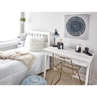 Wattenschijfjes Houder, 8 x 8 x 13.1 cm, Kunststof, Zwart - iDesign | - thumbnail