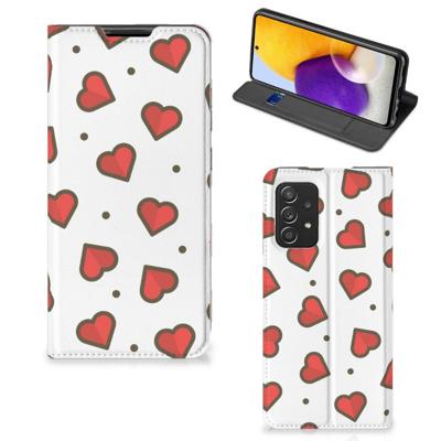 Samsung Galaxy A72 (5G/4G) | Hoesje met Magneet | Hearts Samsung Galaxy A72 (5G/4G) | Hoesje met Magneet | Hearts