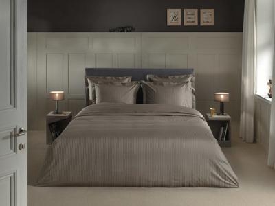 Heckett & Lane Heckett & Lane Banda Dekbedovertrek 240x200/220 Taupe Grey