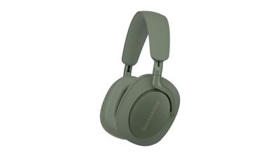Bowers & Wilkins PX7 S2e Ruisonderdrukkende draadloze over-ear hoofdtelefoon met Qualcomm aptX™ adaptief en snel opladen, 30 uur afspelen en zes ingebouwde microfoon - bosgroen
