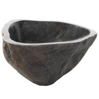 Wastafel ovaal (37-46)x(29-36) cm riviersteen - thumbnail