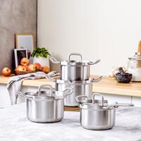 Q-Linair Master RVS pannenset 4-delig - thumbnail