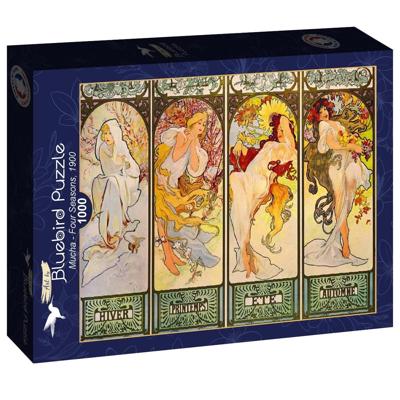 Mucha - Four Seasons Puzzel 1000 stukjes