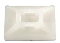 HellermannTyton 151-28459 Bevestigingssokkel Zelfklevend, Schroefbaar 151-28459 4-voudige invoeging, Halogeenvrij, UV-stabiel, Weerbestendig Transparant 100 - thumbnail