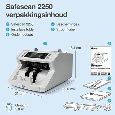 Safescan biljettelmachine 2210, met UV-valsgelddetectie - thumbnail