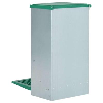 Pluimveevoerbak automatisch met pedaal 20 kg Pluimveevoerbak automatisch met pedaal 20 kg