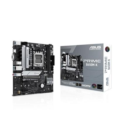 Moederbord - ASUS - PRIME B650M-K - AMD B650 - AM5-slot - Micro ATX - thumbnail
