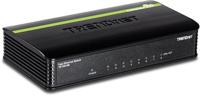 TRENDnet Greennet Ethernet Desktop plastic behuizing switch, TE100-S8 - thumbnail