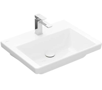 Wastafel Villeroy & Boch Subway 3.0 60x47x16.5 Wit Alpin Villeroy & Boch - thumbnail