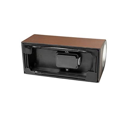 QAZQA Buiten wandlamp roestbruin kunststof ovaal 2-lichts - Baleno