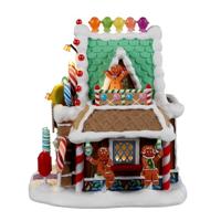 Lemax the lollipop shop verlicht kersthuisje Sugar &apos;N&apos; Spice 2023 - thumbnail