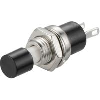 TRU COMPONENTS 1587876 TC-R13-24A1-05-BK Druktoets 250 V/AC 1.5 A 1x uit/(aan) Moment 1 stuk(s) - thumbnail