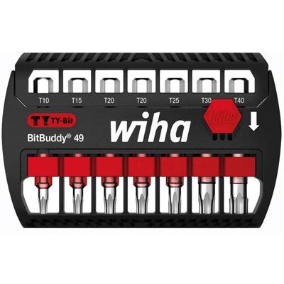 Wiha 42115 | Bitset BitBuddy | TY-bit | 49 mm | Torx| 1/4" | 8-delig - 42115