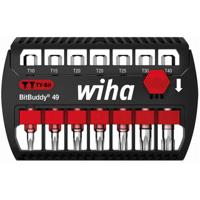 Wiha 42115 | Bitset BitBuddy | TY-bit | 49 mm | Torx| 1/4" | 8-delig - 42115 - thumbnail