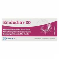 Emdodiar 20 Aanvullend Diervoeder Hond10 Tabletten - thumbnail