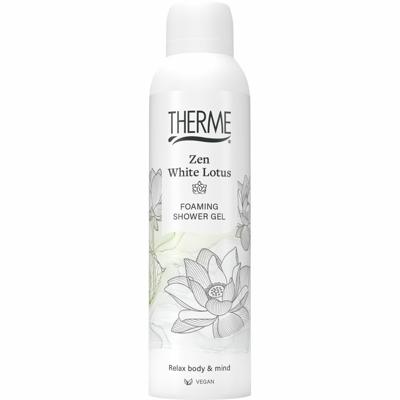 Therme Zen White Lotus Foaming Shower Gel 200ml