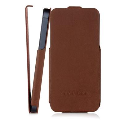 Pipetto Skinny klaphoes voor iPhone 5/5S, lederlook