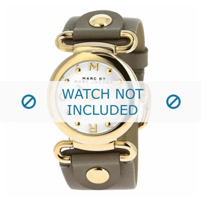 Marc by Marc Jacobs horlogeband MBM1303 Leder Taupe