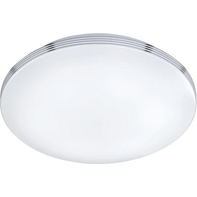 Ronde LED Plafondlamp Badkamer 18W IP44. Warm Wit 3000K. Chroom