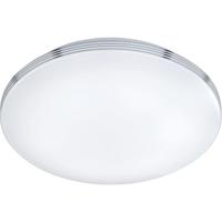 Ronde LED Plafondlamp Badkamer 18W IP44. Warm Wit 3000K. Chroom - thumbnail
