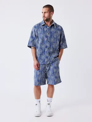 Project X Paris Candide Idylle Zomerset Heren Blauw - Maat L - Kleur: Blauw | Soccerfanshop Project X Paris Candide Idylle Zomerset Heren Blauw - Maat L - Kleur: Blauw | Soccerfanshop
