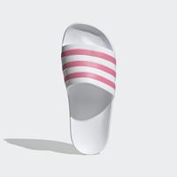 adidas Adilette Aqua Slippers Dames Wit Roze - thumbnail