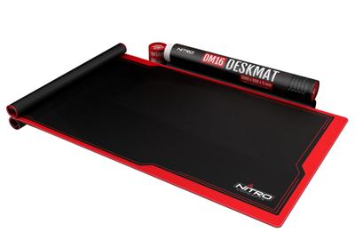 Nitro Concepts DM16 Gaming muismat Zwart, Rood - thumbnail