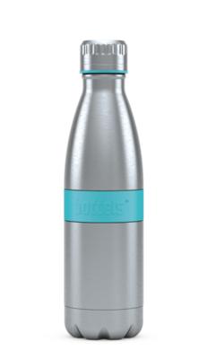 Boddels Twee Thermosfles Drinkfles - 0,5 Liter - Rvs/turquoise