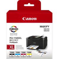 Inktcartridge Canon PGI-1500XL zwart + kleur - thumbnail