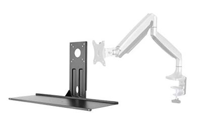 Neomounts keyb-v200black toetsenbord- en muishouder, 3 kg, 75x75 mm, 100x100 mm, black
